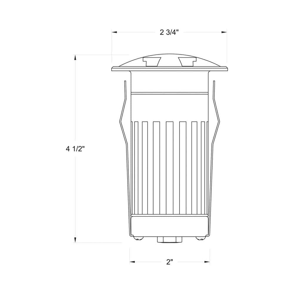 Stainless Steel Quad-Directional LED Well Light