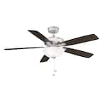 Hampton Bay Blakeford 54 in LED Brushed Nickel DC Motor cheapest Ceiling Fan with Light