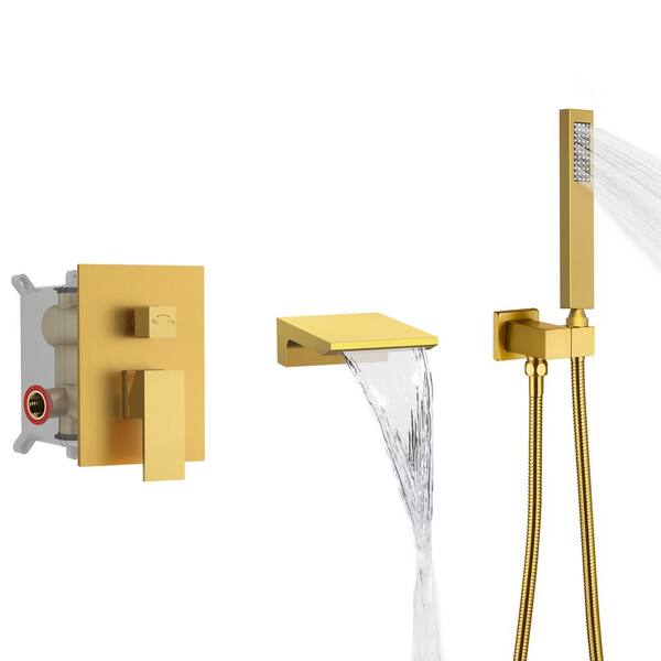 CRANACH SingleHandle 2Spray Tub and Shower Head with Waterfall