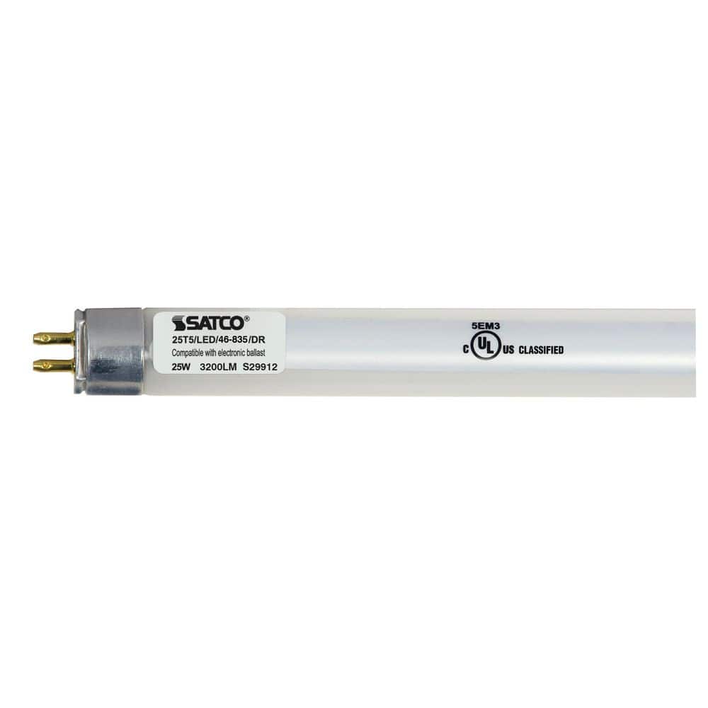 4 ft. 100-Watt Equivalent 35K 3500 Lumen T5 Dimmable G5 Linear LED Light Bulb TYPE A (10-Pack) price history on PriceWatchPro