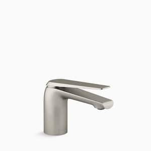 Avid Single-Handle Single Hole 0.5 GPM Bathroom Faucet in Vibrant Brushed Nickel