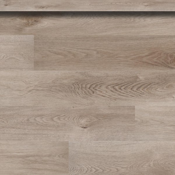 Mystic Gray 3/4 in. T x 2.75 in. W x 94 in. L Luxury Vinyl Flush Stair Nose Eased Edge Molding