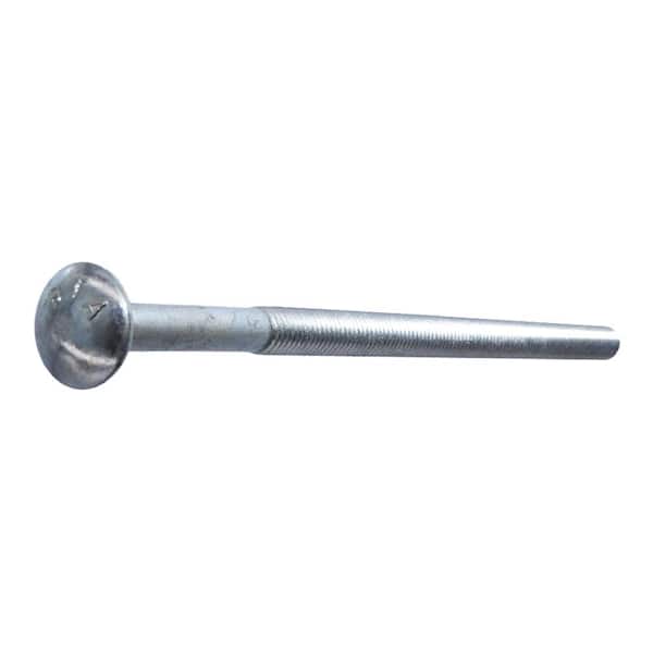Everbilt 3/8 in.-16 x 10 in. Zinc Plated Carriage Bolt (10-Pack)