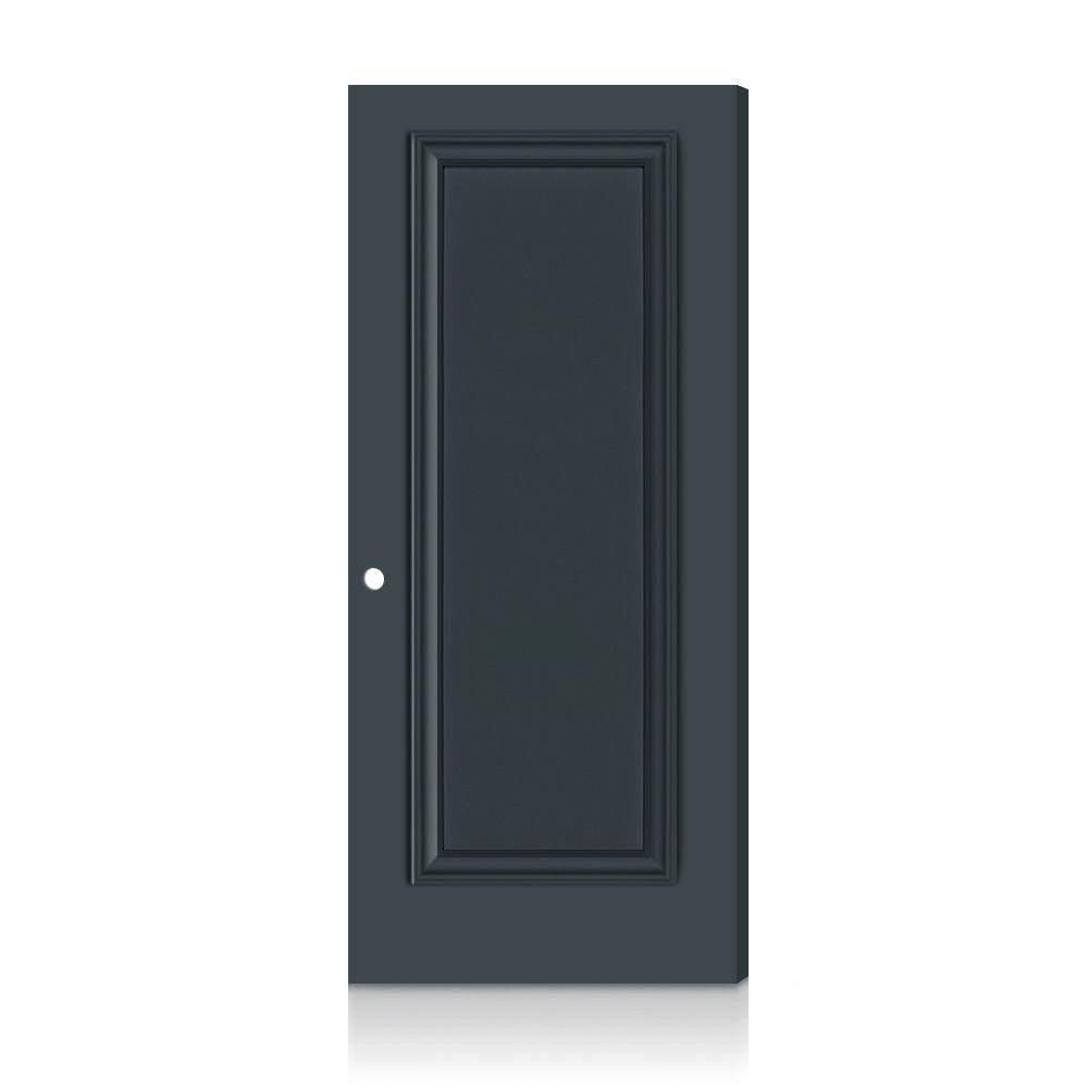 Fire-Rated Palazzo 1 Panel 30 in. x 80 in. Left-Hand/Inswing Charcoal Gray Composite Interior Commercial Door Slab price history on PriceWatchPro