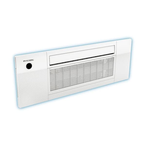 5thGen DIY 12K BTU 1-Ton Ceiling Cassette Mini-Split Air Handler Only-25 ft. Pro Cable/Remote/Controller-230V-R454B