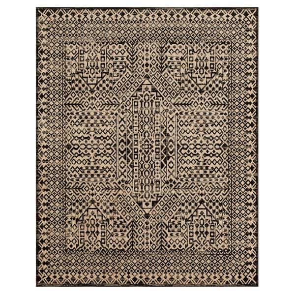 Tiften Grey 4 ft. x 6 ft. Area Rug