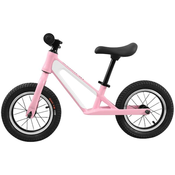 Tunearary Pink Balance Bike with Magnesium Alloy Frame 12