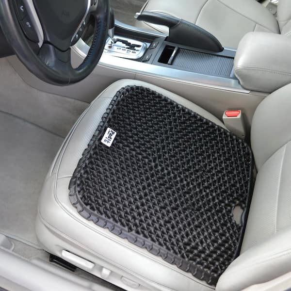 GelPro Pad-It 17.5 in. x 17.5 in. x 1 in. Grey Portable Pressure Relief Car Seat  Cushion 119-00-1818-2 - The Home Depot