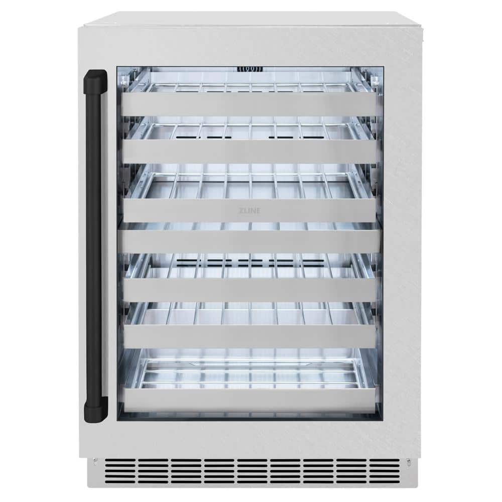Autograph 24 in. Touchstone Dual Zone 44 Bottle Wine Cooler with Satin Steel Glass Door and Matte Black Handle price history on PriceWatchPro
