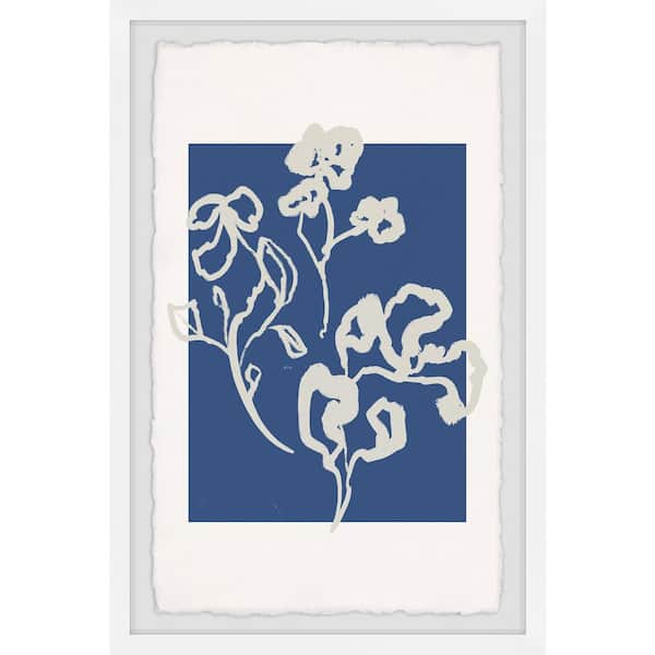 Unbranded Blurry Flowers by Marmont Hill Framed Nature Art Print 30 in. x 20 in.