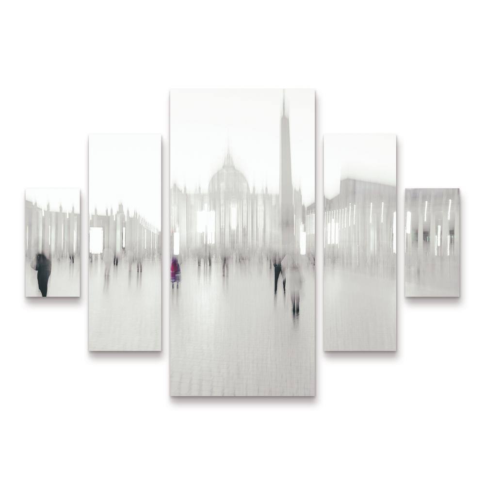 Carmine Chiriaco 'Wait' Multi Panel Unframed Photography Wall Art 40 in. x 58 in