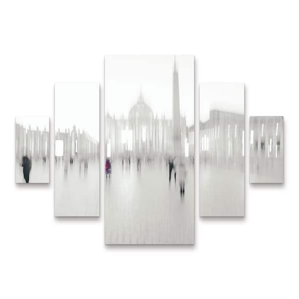 Trademark Fine Art Carmine Chiriaco 'Wait' Multi Panel Unframed Photography Wall Art 34 in. x 44 in