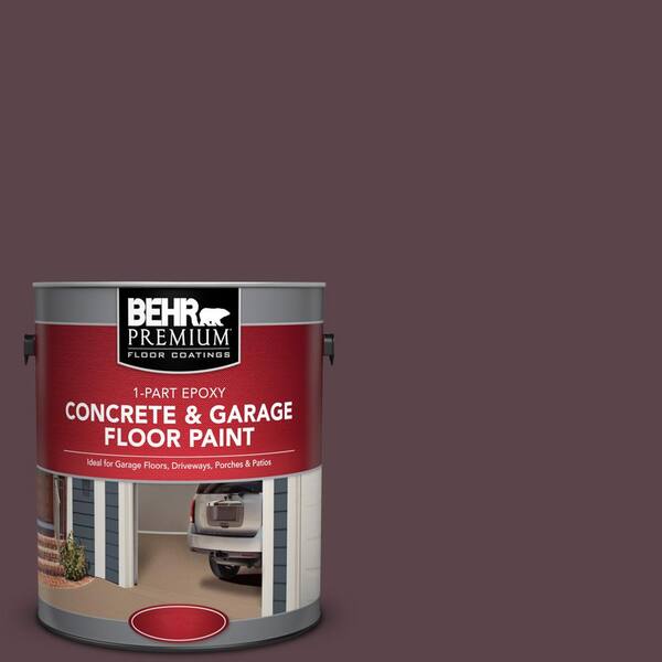 BEHR Premium 1 gal. #PFC-05 Cafe Iruna 1-Part Epoxy Satin Interior/Exterior Concrete and Garage Floor Paint