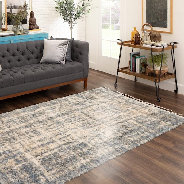 Home Queen Pet Friendly Area Rugs Grey - 2' x 3' 