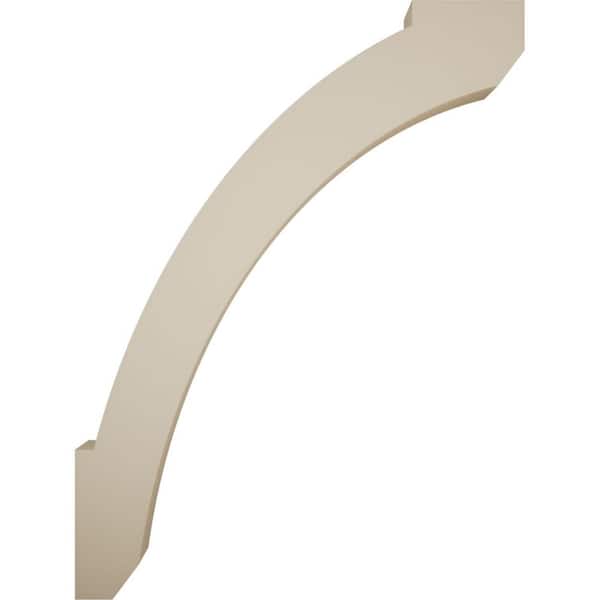 Ekena Millwork Lafayette 3 in. W x 24 in. H x 18 in. D Polyurethane Knee Brace