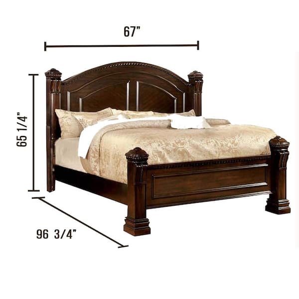 William's Home Furnishing Burleigh Dark Cherry Queen Bed
