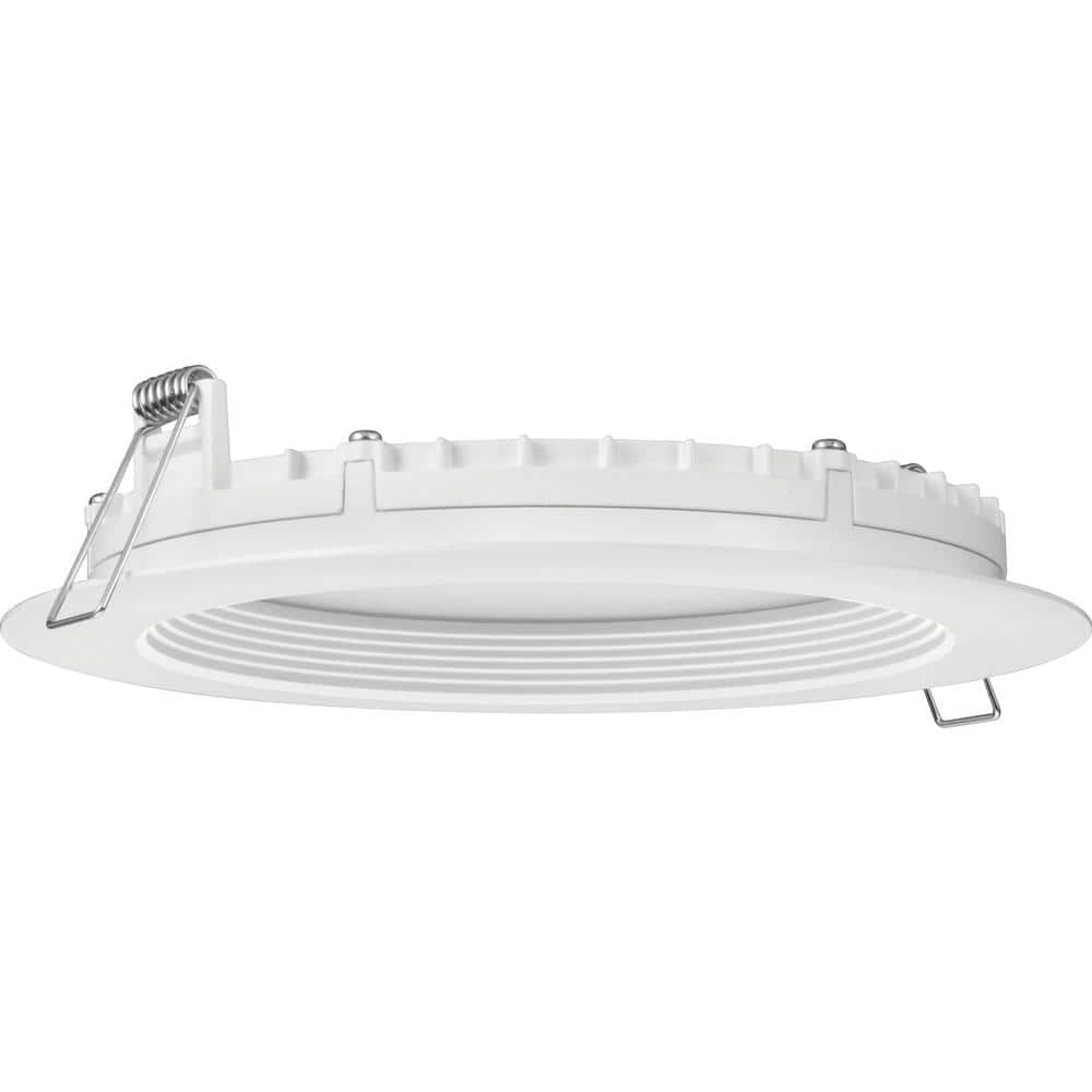 Wafer 6" Slim LED Downlight in Matte White for Indoor/Outdoor Use