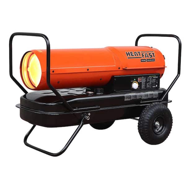 HEATFAST 215,000 BTU Forced Air Kerosene Space Heater with Thermostat Temperature Control