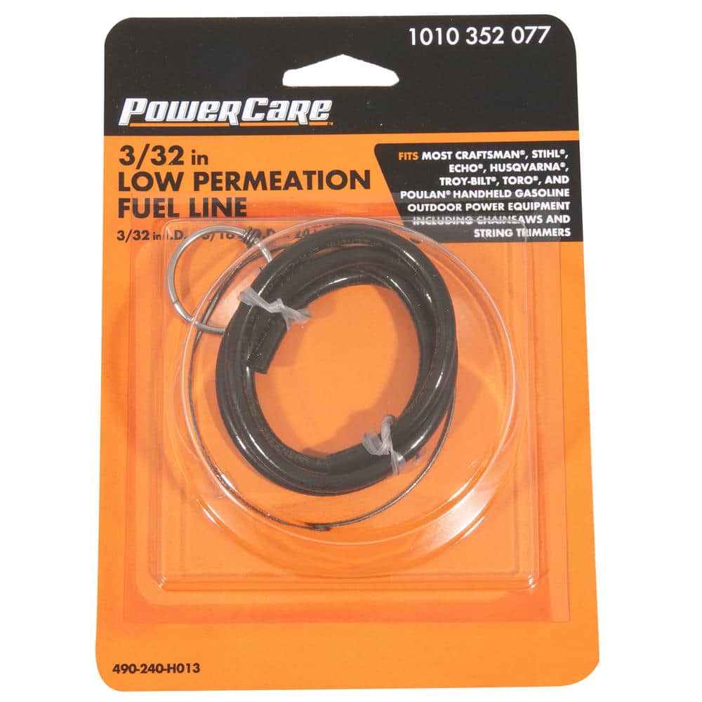 Universal Low Permeation Fuel Line Kit for Most Tillers, Chainsaws, Blowers