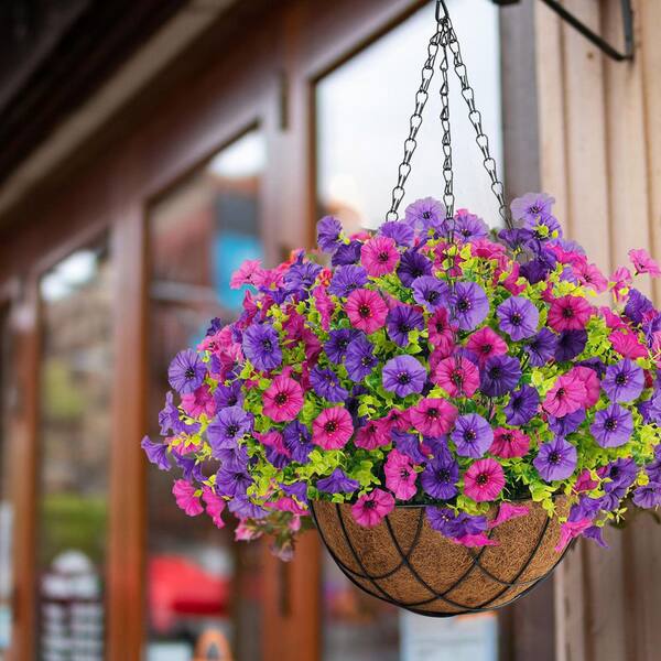 フラワー柄　FLUX　XSサイズ 21 in. Multi-Colored Indoor/Outdoor Artificial Mixed Flower,UV