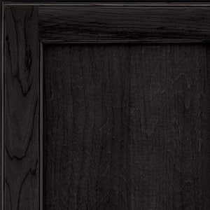 7.3125-in. W x 0.75-in. D x 7.3125-in. H. Brooks Cabinet Door Sample in Slate