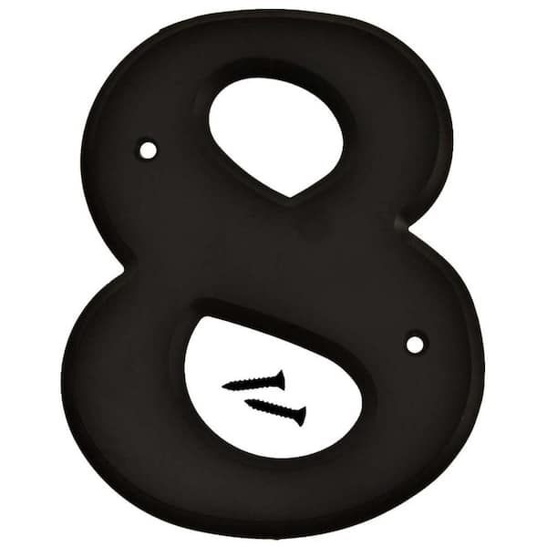 HY-KO 6 in. Plastic Number 8