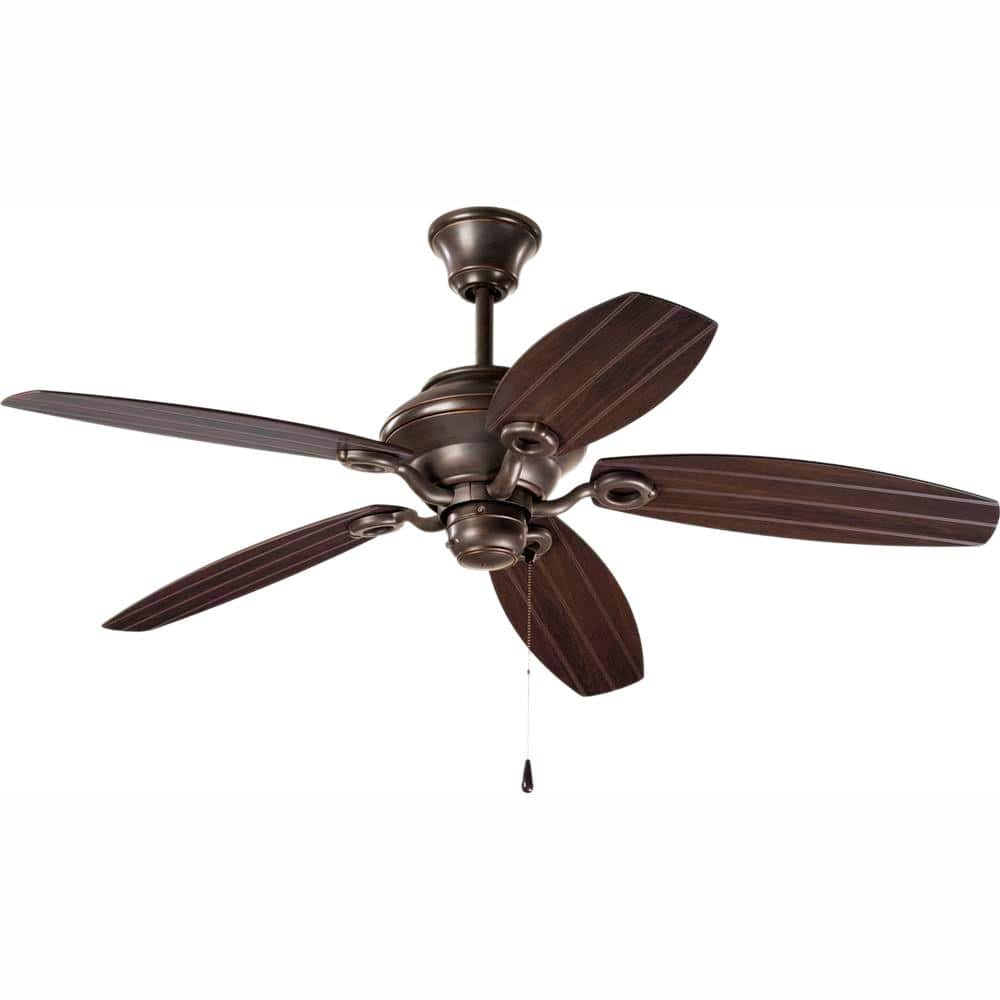AirPro 54 in. Indoor or Outdoor Antique Bronze Rustic Ceiling Fan