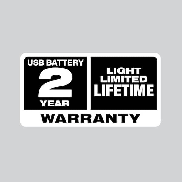 Milwaukee - 600 Lumens LED REDLITHIUM Hard Hat Headlamp