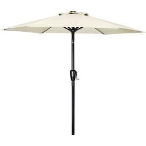 7.5 ft. Market Patio Umbrella in Beige