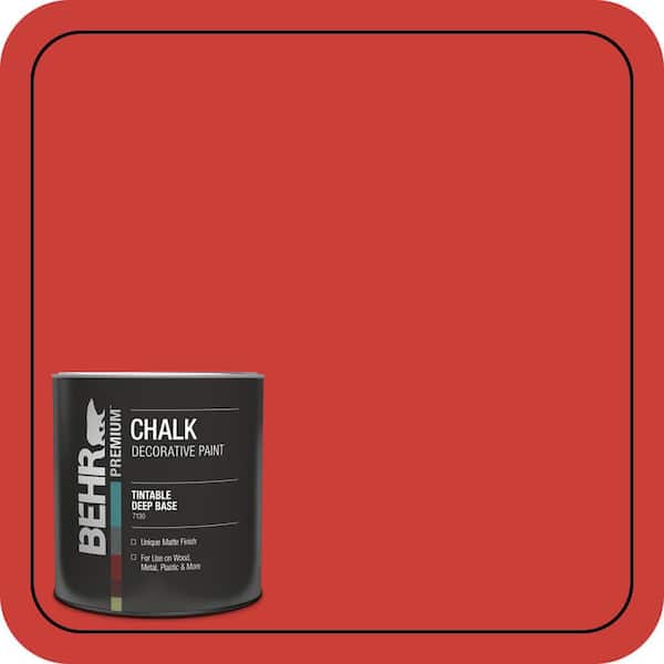 1 qt. #P170-7 100 Mph Interior Chalk Finish Paint