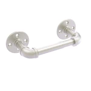 Pipeline 2-Post Wall Mounted Toilet Paper Holder in Satin Nickel