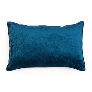 Ibenz 14 x 22 Pacific Velvet Throw Pillow