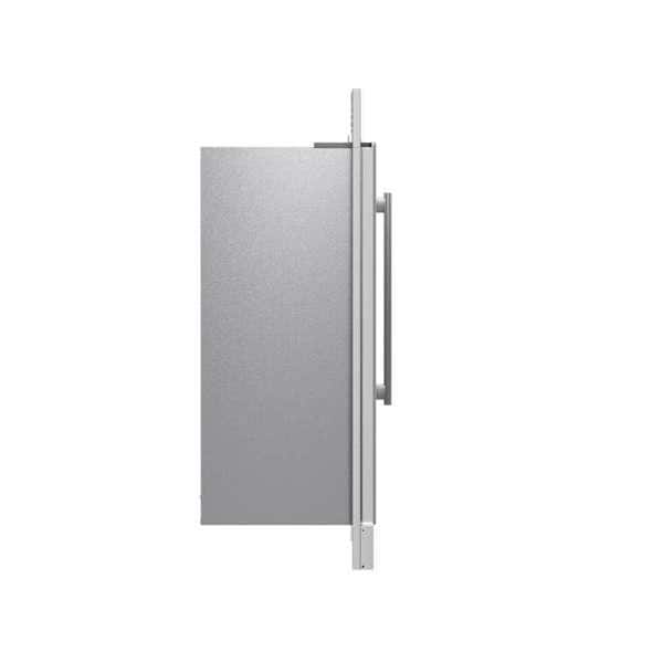 Stainless Steel 60" Side-by-Side Refrigerator with Ice Maker