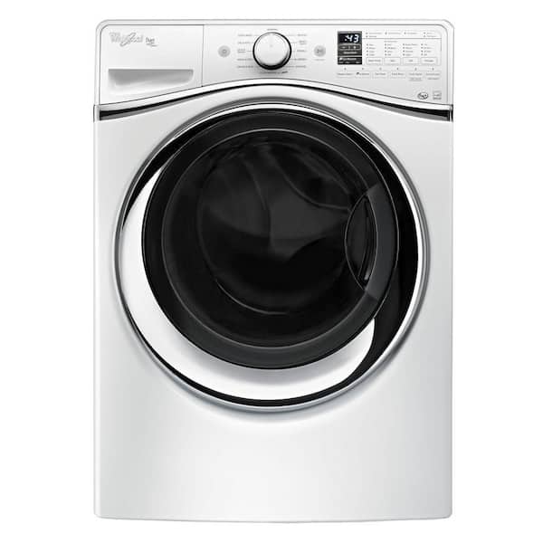 Whirlpool Duet 4.5 cu. ft. High-Efficiency Front Load Washer with Steam in White, ENERGY STAR