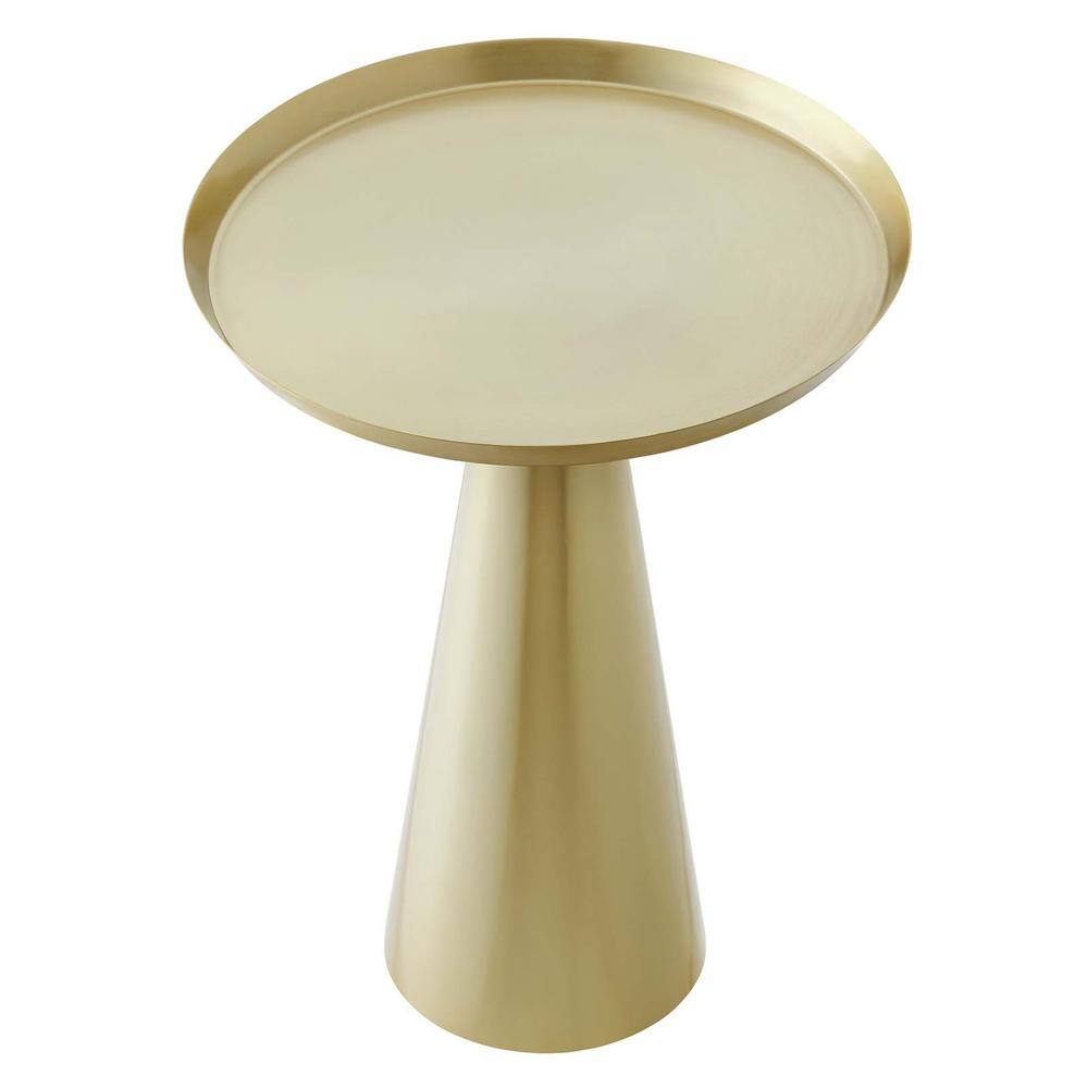 Maren Round Side Table in Black - thumbnail 10
