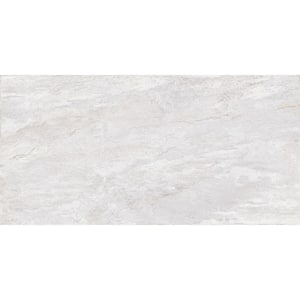 Milestone White Matte 23.62 in. x 47.24 in. Porcelain Floor and Wall Tile (15.5 sq. ft. / case)