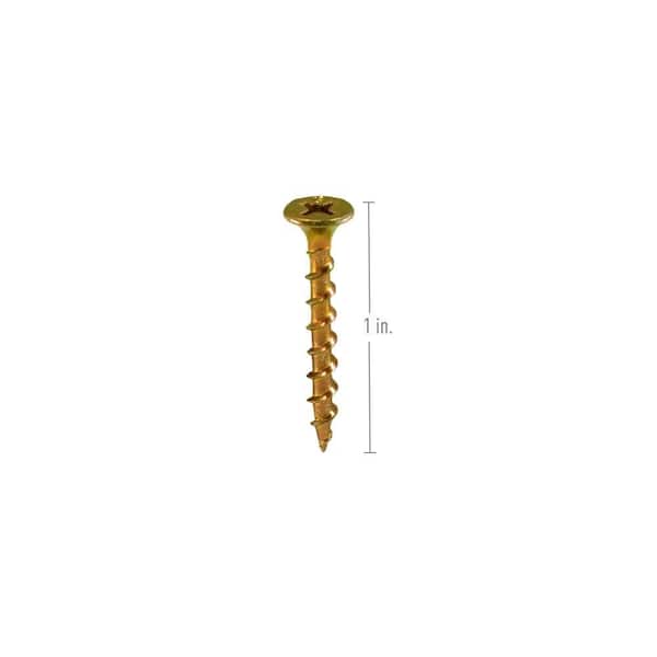 Grabber #6 1 in. Phillips Bugle Head Wood Screw (1 lb. Box) X100YZ