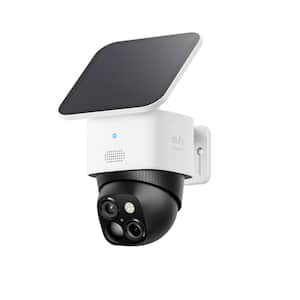 S340 SoloCam Wireless Outdoor Solar Pan and Tilt Security Camera with 360-Degree Surveillance and No Monthly Fee