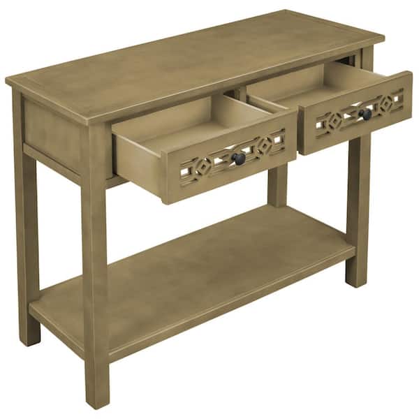 Unbranded 35.4 in. W x 13.8 in. D x 30 in. H Bathroom Gold Linen Cabinet