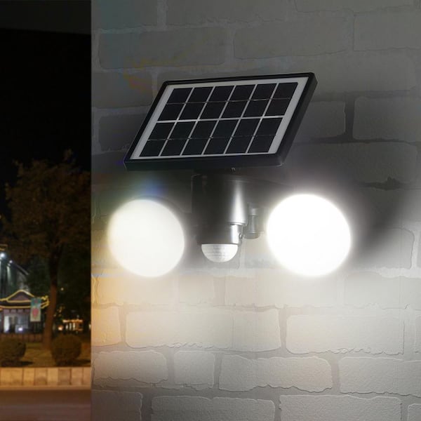 Integrated Led Flood Light Waterproof, Dusk To Dawn Motion Sensor Outdoor Lighting Solar
