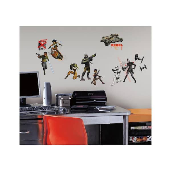 RoomMates 5 in. x 11.5 in. Star Wars Rebels Peel and Stick Wall Decal