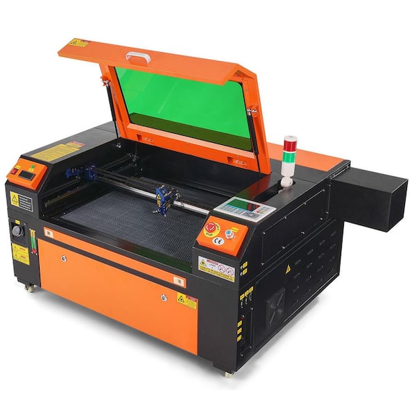 80-Watt CO2 Laser Engraver, 20 x 28 in. 19.7 IPS Laser Cutter Machine, 2-Way Pass Air Assist, Compatible with LightBurn
