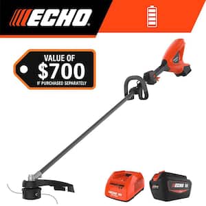 56V 16 in. Brushless Cordless Battery Carbon Fiber Shaft String Trimmer w/ Speed-Feed 400 & 5.0 Ah Battery/Rapid Charger