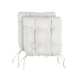 white sunbrella chair cushions