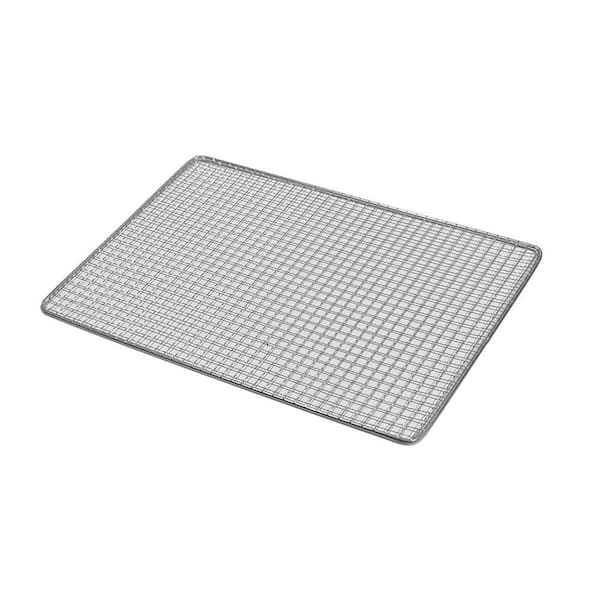8 in. x 12 in. 10-Piece Stainless Steel Mesh Trays Set