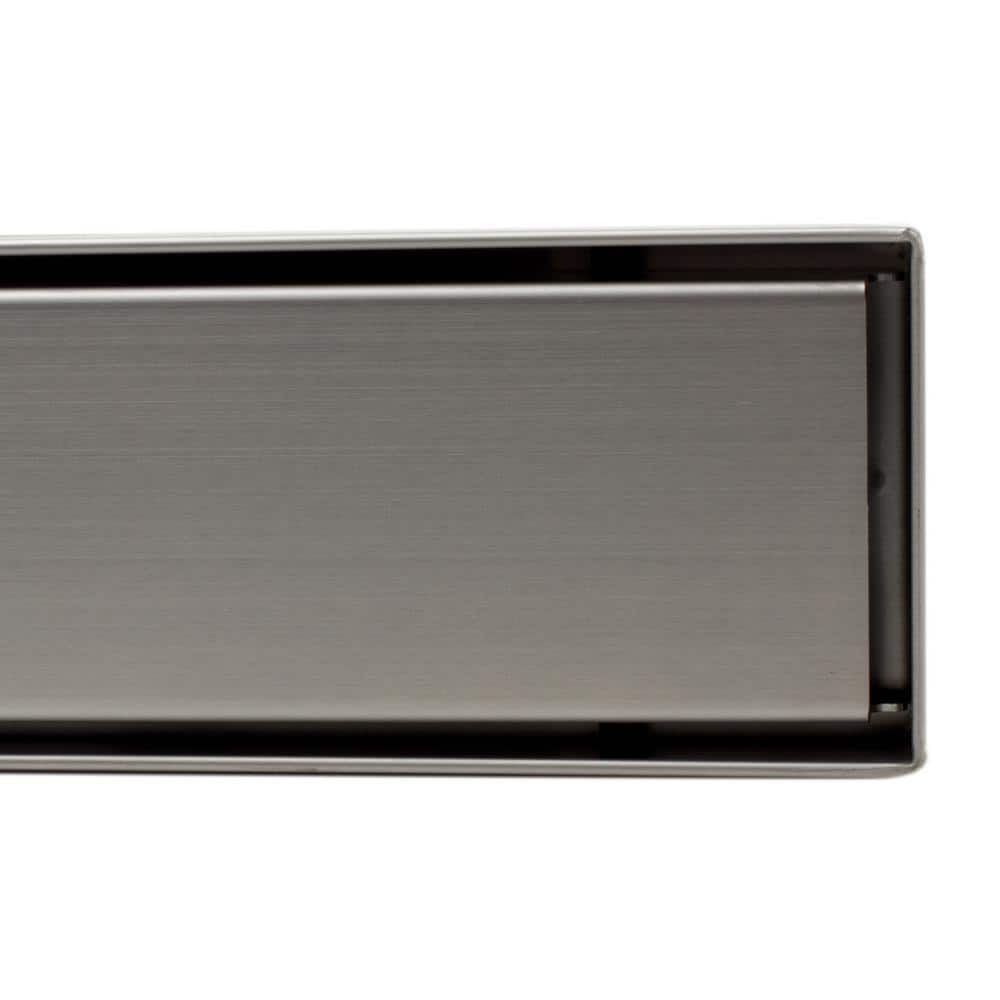 32" Brushed Stainless Steel Linear Shower Drain
