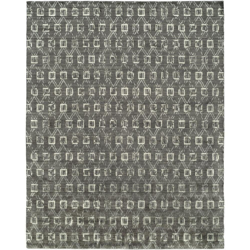 KALATY Grey Granite 6 ft. x 9 ft. Area Rug GR-713 69 - The Home Depot