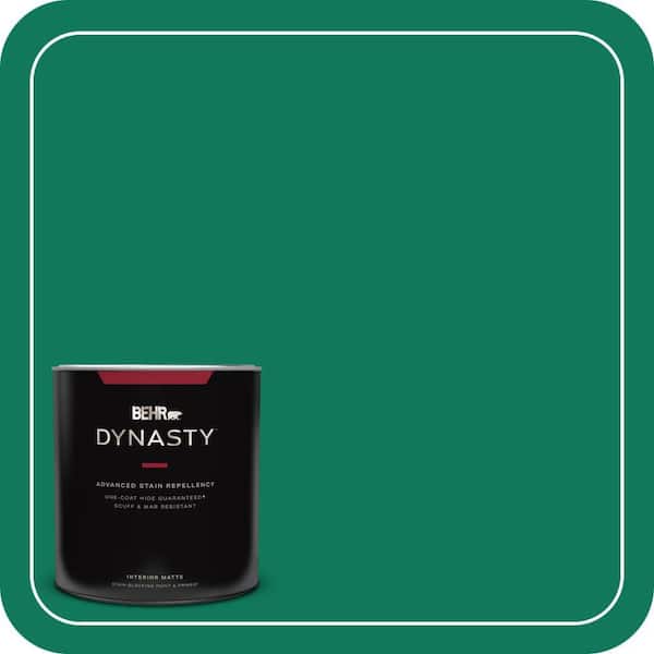 BEHR DYNASTY 1 qt. #MQ4-14 Soapstone One-Coat Hide Matte Interior Stain-Blocking Paint and Primer