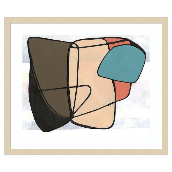 Amanti Art Future Modern II by Vanna Lam 1 Piece Framed Giclee Abstract Art Print 21 in. x 25 in.