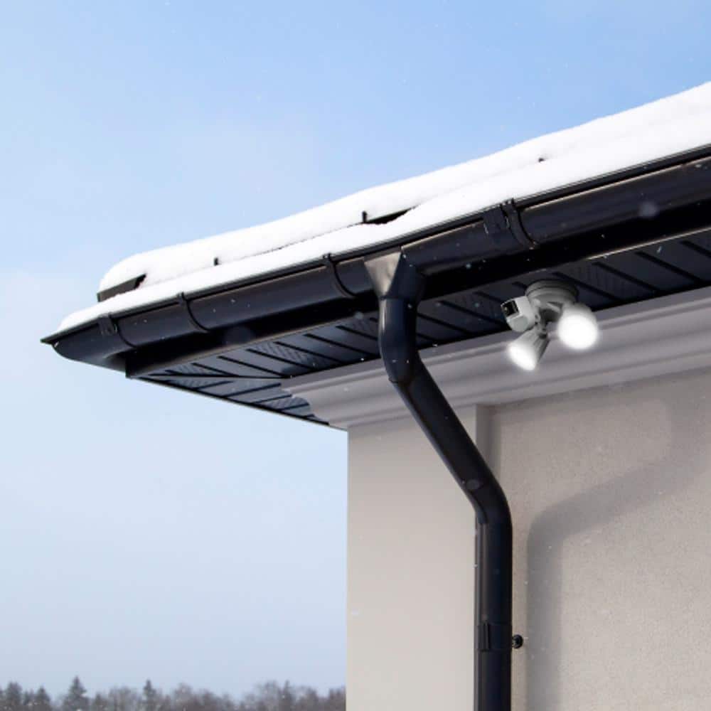 Swann 4K Ultra HD White Outdoor Security Floodlight Camera